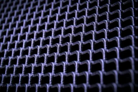 Abstract metallic grid Stock Photos