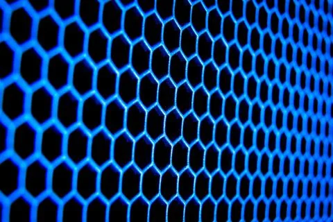 Abstract metallic grid Stock Photos