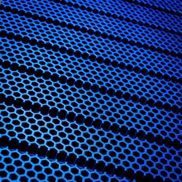 Abstract metallic grid Stock Photos