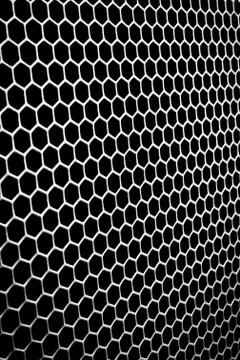 Abstract metallic grid Stock Photos