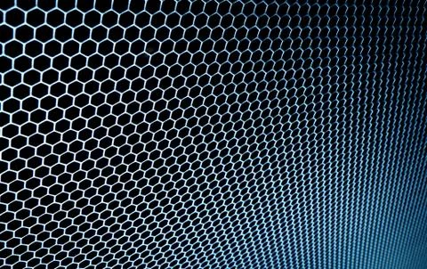 Abstract metallic grid Stock Photos