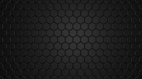 Abstract Metallic Interlocking Hexagon Background Stock Photos
