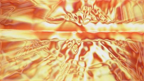Abstract Metallic Surface Reflection with Warm Gold and Copper Tones 库存插图