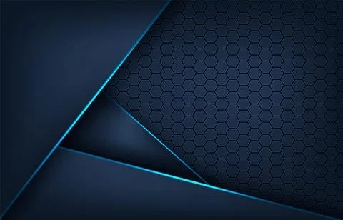 Abstract metallic techno background. Modern graphic design template for poste Stock Illustration