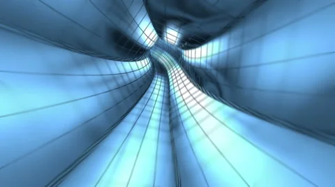 Abstract metallic  tunnel Stock Footage 67297188