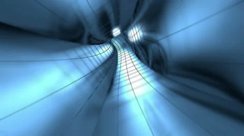 Abstract metallic  tunnel Video stock 67321689