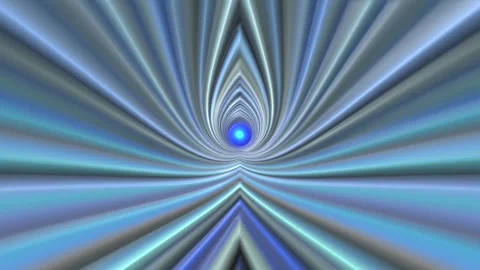 Abstract metallic tunnel motion background Stock Footage 337939023