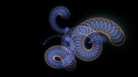 Abstract micro firework ripple line,dirt dust bacteria spore virus smoke. Stock Footage 5387180