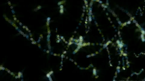 Abstract micro nano firework line,dirt dust bacteria spore parasites virus. 스톡 동영상 5296377