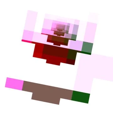 Abstract Microscope Stock Illustration