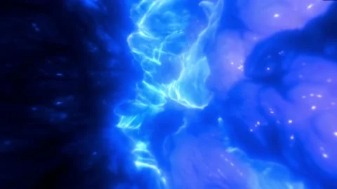 Abstract mind background, Art Fluid Abstract, Chaotic nebula or magical abstract Stock Footage 233567398