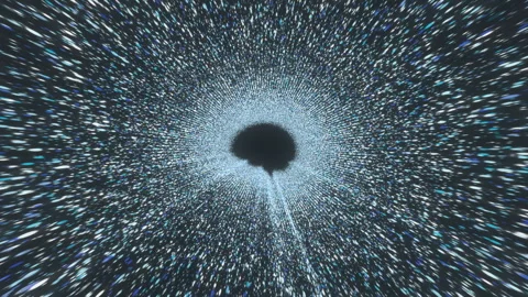 Abstract Mind Tunnel: Digital Visualization of Thoughts and Consciousness 動画素材 338349528