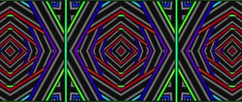 Abstract Mini Pattern Kaleidoscope Art Vidéo 333347735