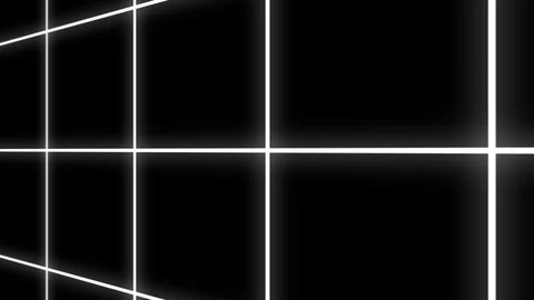 Abstract Minimal 3d Grid Background Loop Stock Footage 121264833