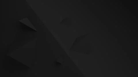 Abstract minimal black background with triangular pattern Stock Illustration