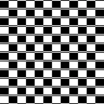 Abstract minimal checkered monochrome pattern, simple geometric background. S Stock Illustration