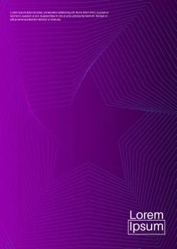 Abstract minimal covers design. Thin geometric line pattern background. Vecto Illustrazione stock