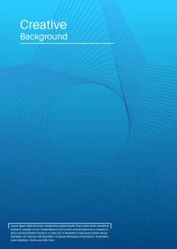 Abstract minimal covers design. Thin geometric line pattern background. Vecto Illustrazione stock