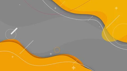 Abstract minimal dynamic wave background, overlap shape decoration Stock Illustration