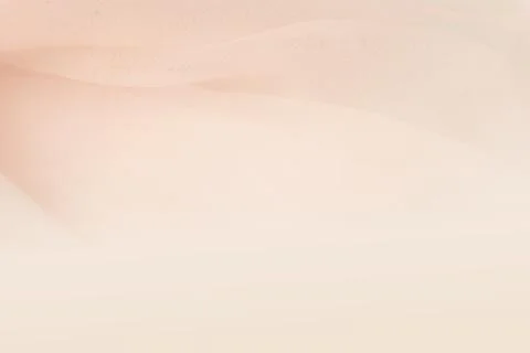 Abstract minimal  gradient background with beige blue wavy fabric, copy space  Stock-Fotos