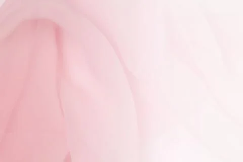 Abstract minimal  gradient background with pink wavy fabric, copy space  Stock Photos