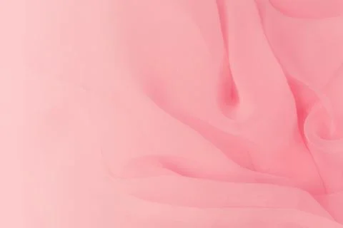 Abstract minimal  gradient background with pink wavy fabric, copy space  Stock-Fotos