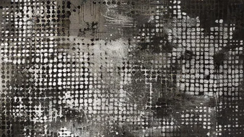 Abstract Minimal Grunge Texture Frame Stock Footage 293917154