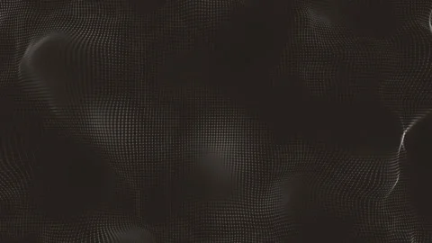 Abstract Minimal Mesh Waving Background Vidéo 250340990