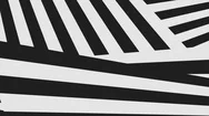 Abstract Minimal Motion Background With Black And White Stripes Stock Footage
