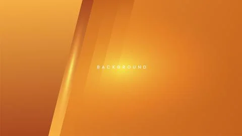 Abstract minimal overlap orange background with shiny stripes geometric Stock Illustration