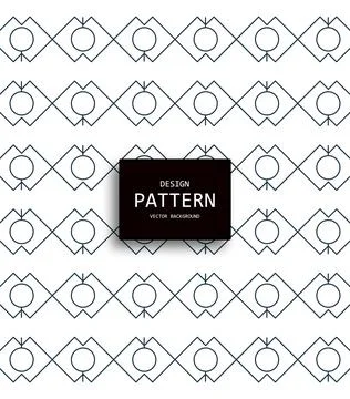 Abstract minimal pattern background. Background texture in geometric ornamental Stock Illustration