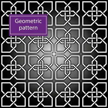 Abstract minimal pattern background. Vector seamless. Modern stylish texture. Stock Illustration