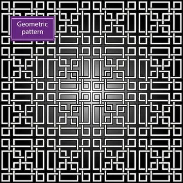 Abstract minimal pattern background. Vector seamless. Modern stylish texture. Illustrazione stock