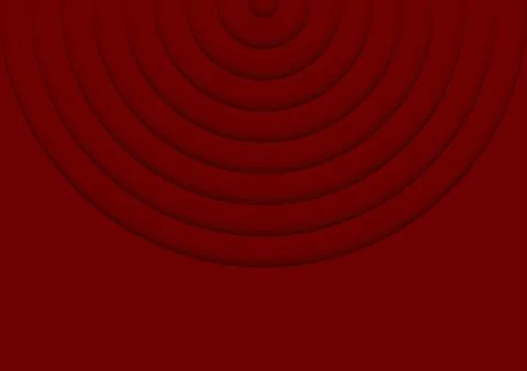 Abstract minimal red circles background Stock Illustration