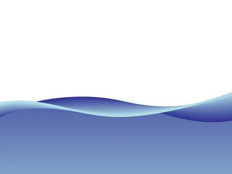 Abstract minimal simple water background computer generated graphic isolated Stock Illustration