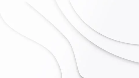 Abstract minimal swirl with glow effect, smooth grey wave background Stock Illustration