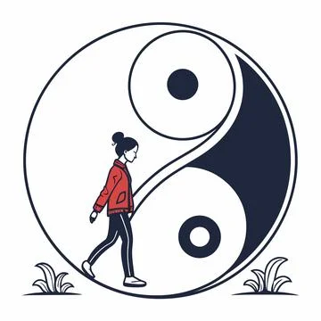 Abstract Minimal Virtual Geometric Stock Illustration