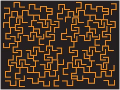 Abstract minimal wave pattern background Stock Illustration