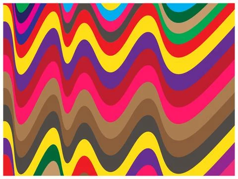 Abstract minimal wave pattern background Stock Illustration