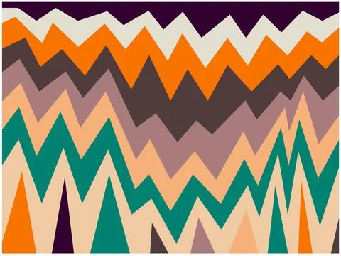 Abstract minimal wave pattern background Stock Illustration