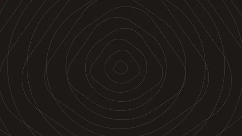 Abstract minimalist background featuring concentric dashed white circular lin Vidéo 335149795