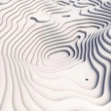 An abstract, minimalist background in the form of a topographic map Stock Illustration