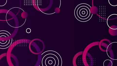 Abstract minimalist concentric circles background animation 스톡 동영상 333918112