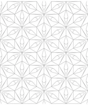 Abstract minimalist futuristic geometric pattern Illustrazione stock