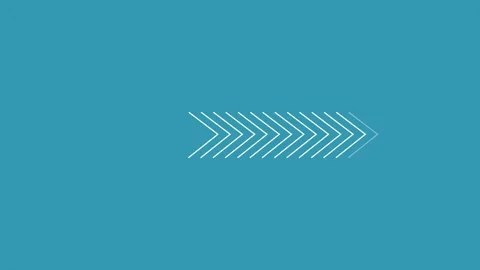 Abstract minimalist geometric background. Arrows Animation of colorful ligh.. Stock Footage 309070632
