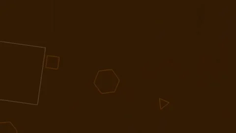 Abstract minimalist geometry: Floating circular patterns on a deep solid gr.. Stock Footage 342204525