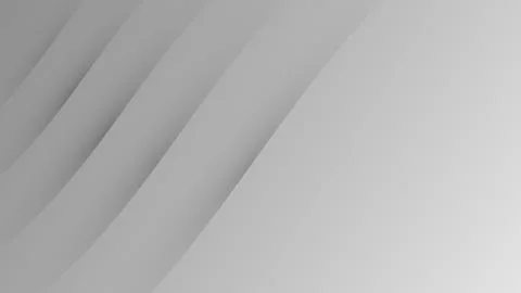 Abstract Minimalist Gray Background with Diagonal Curves Stock Illustration