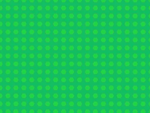 Abstract Minimalist Green Hexagon Pattern Background, Seamless Geometric Te.. Stock Illustration