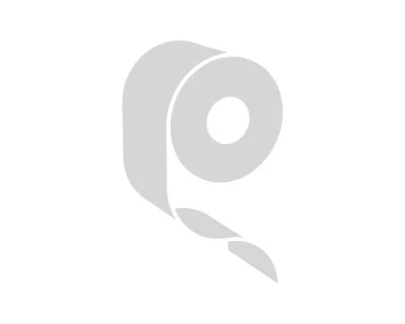 Abstract minimalist grey roll icon.  Perfect for concepts of process, conti.. Ilustração Stock