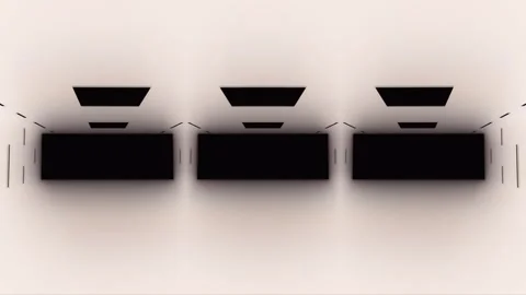 Abstract Minimalist Interior Design Stock Footage 289100515